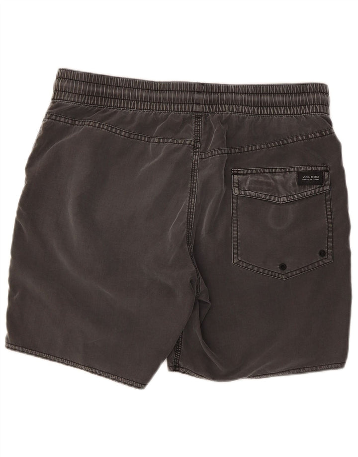 Volcom Herren-Badeshorts, Größe S, Grau