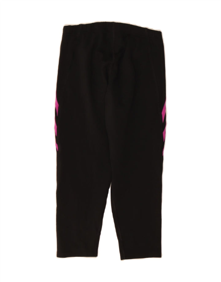ADIDAS Womens Tracksuit Trousers UK 8/10 Small  Black Polyester Vintage Adidas and Second-Hand Adidas from Messina Hembry 