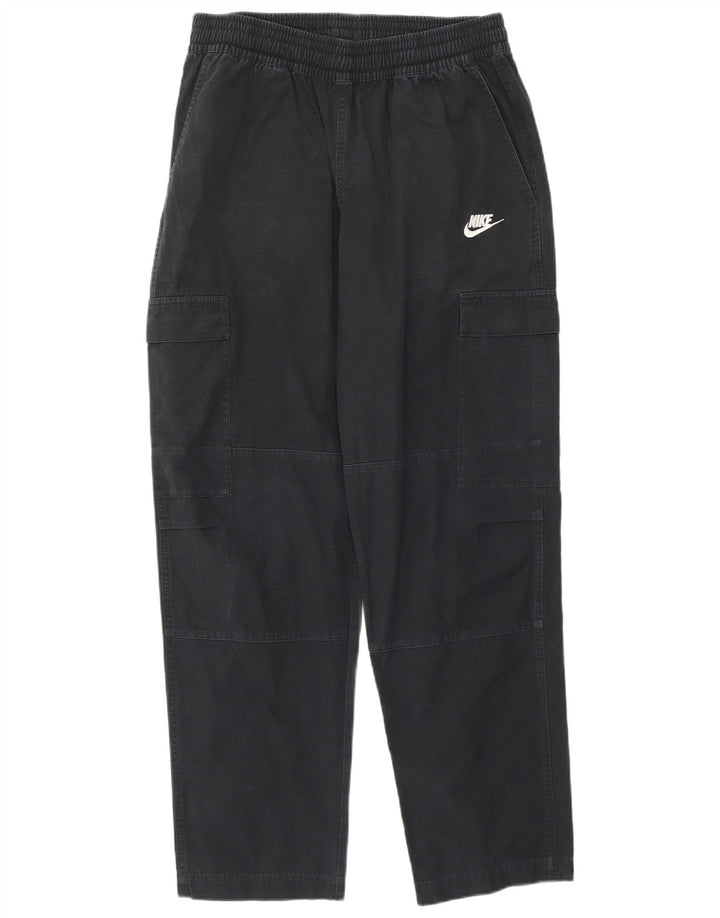 Nike Herren Straight Cargo-Hose, Größe S, W29, L28, Schwarz, Baumwolle