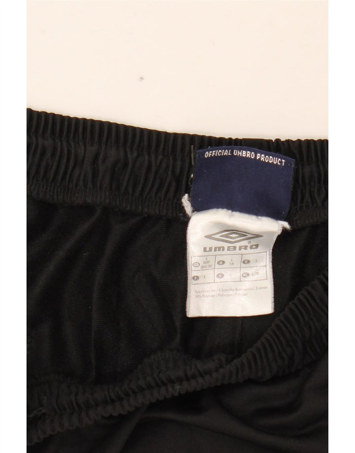 UMBRO Herren-Trainingshose, Größe L, Schwarz