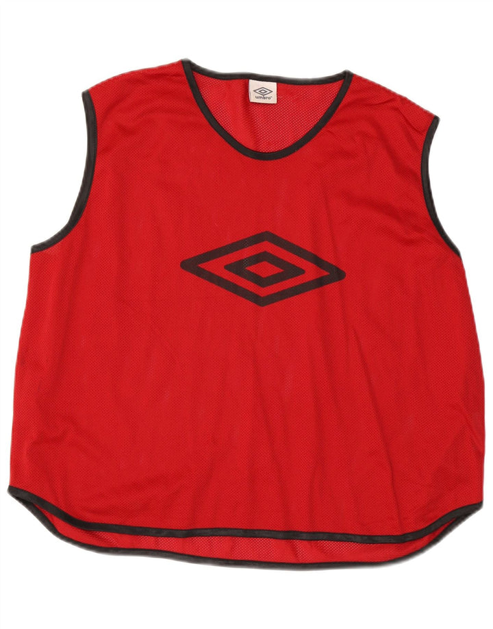 Umbro Herren Graphic Vest Top XL Rot Polyester Sport