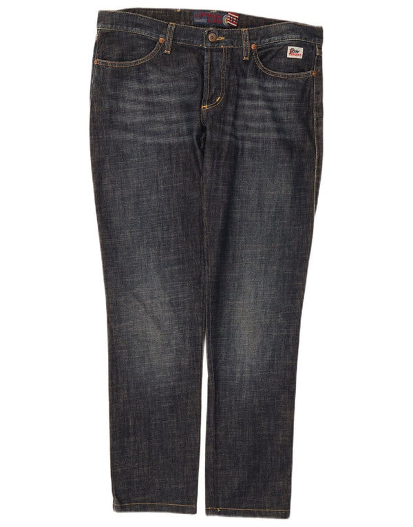 Roy Rogers Damen Slim Jeans W32 L29 Blaue Baumwolle