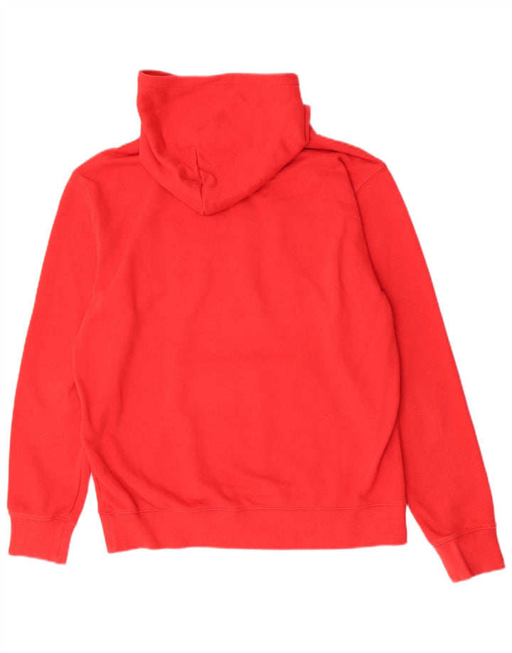 Champion Herren-Kapuzenpullover mit Grafik, mittelrote Baumwolle