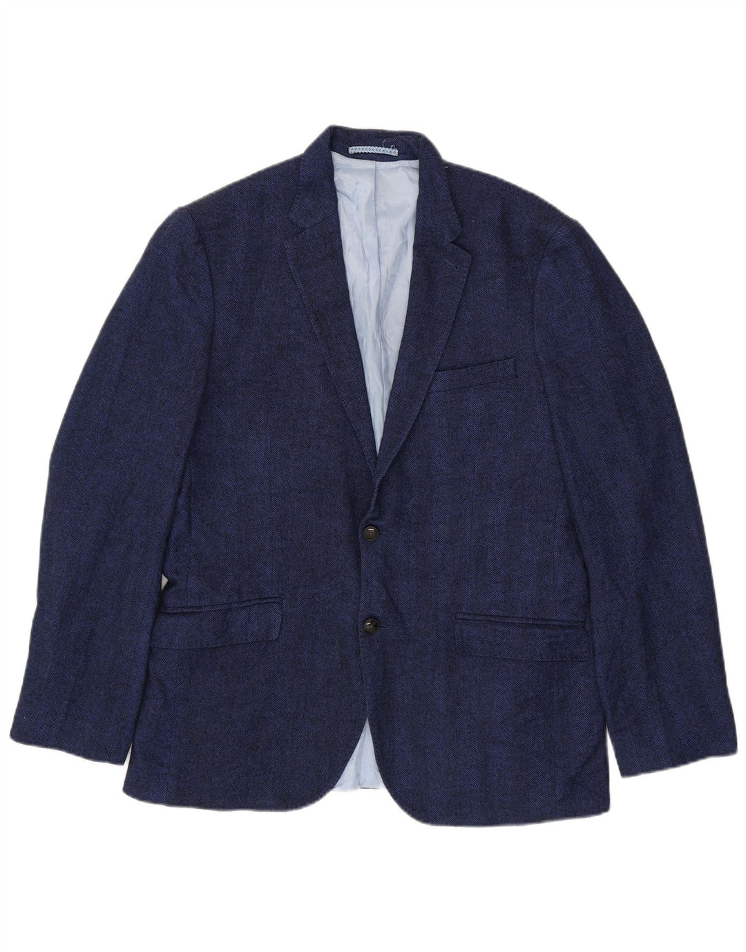 Marks & Spencer Herren-Blazer mit maßgeschneiderter Passform, Gr. 40, Marineblau
