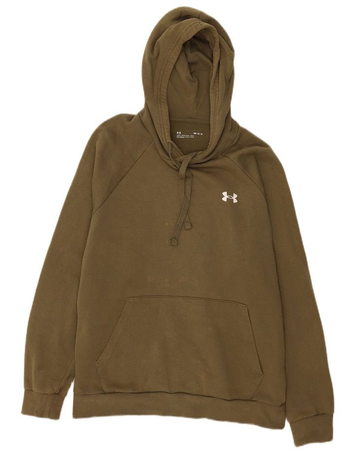 Under Armour Herren-Kapuzenpullover aus mittlerer Khaki-Baumwolle