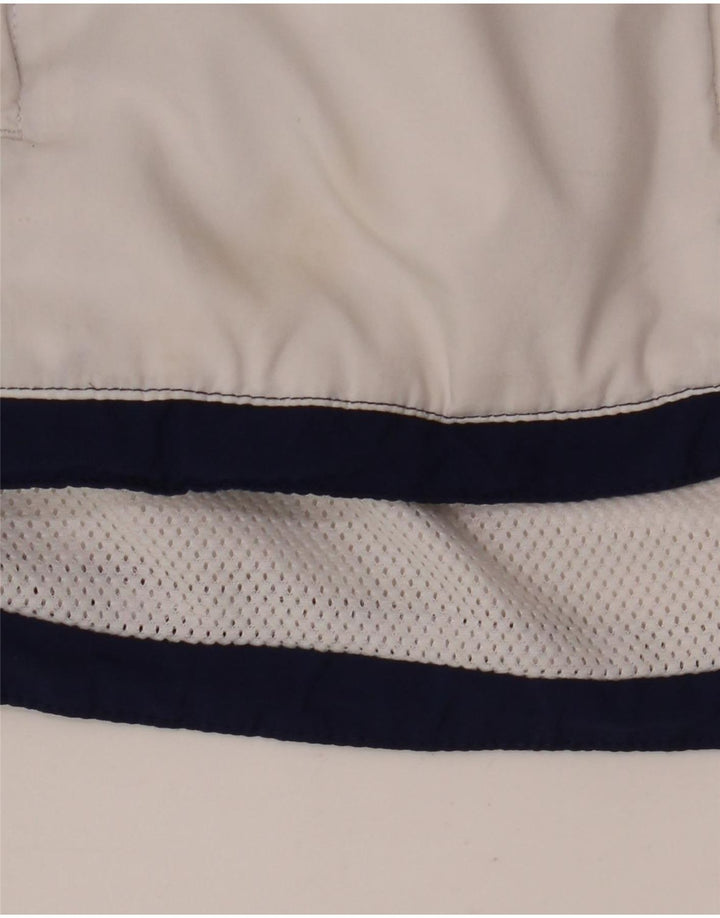 Adidas Damen-Trainingsanzug-Top-Jacke, UK 14, Größe L, Weiß, Farbblock