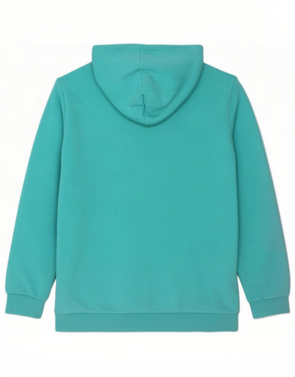 Adidas Herren Kapuzenpullover XL Türkis Baumwolle