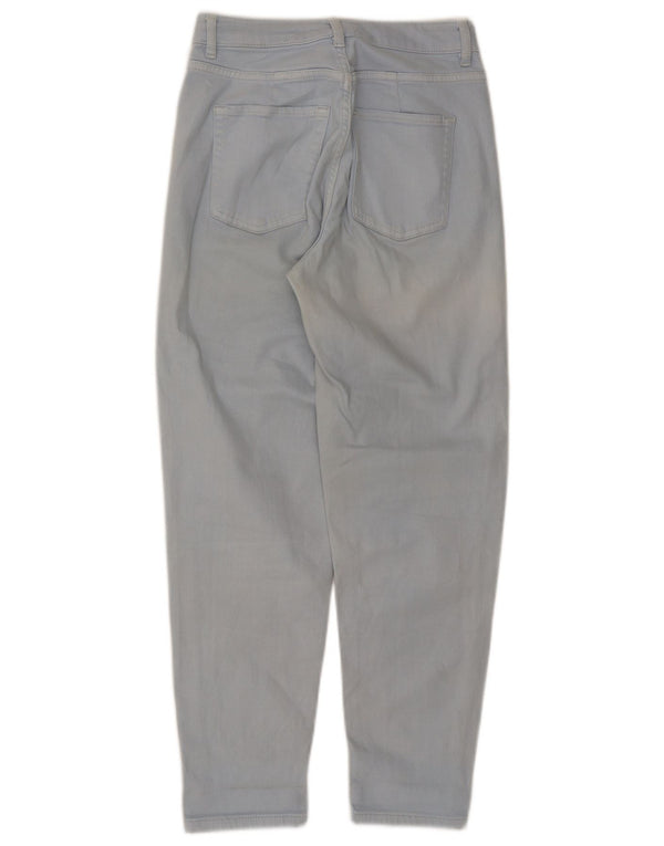 Marks & Spencer Damen High Waist Tapered Jeans UK 8 Small W27 L27 Blau