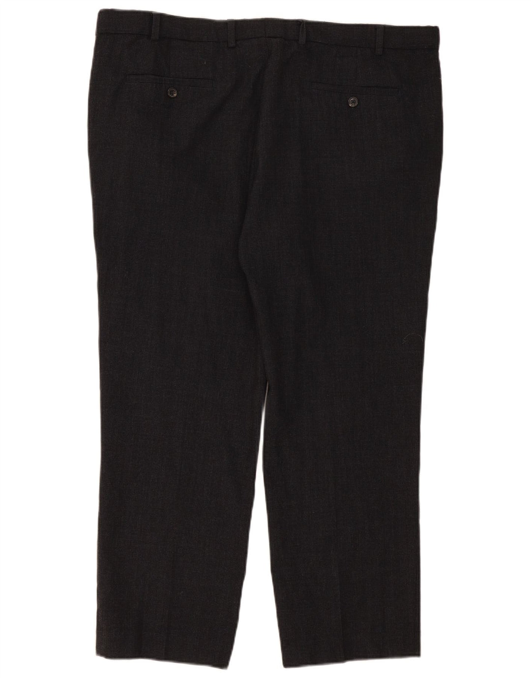 Marks & Spencer Herren-Anzughose mit maßgeschneiderter Passform, gerade, W42, L29, grau kariert
