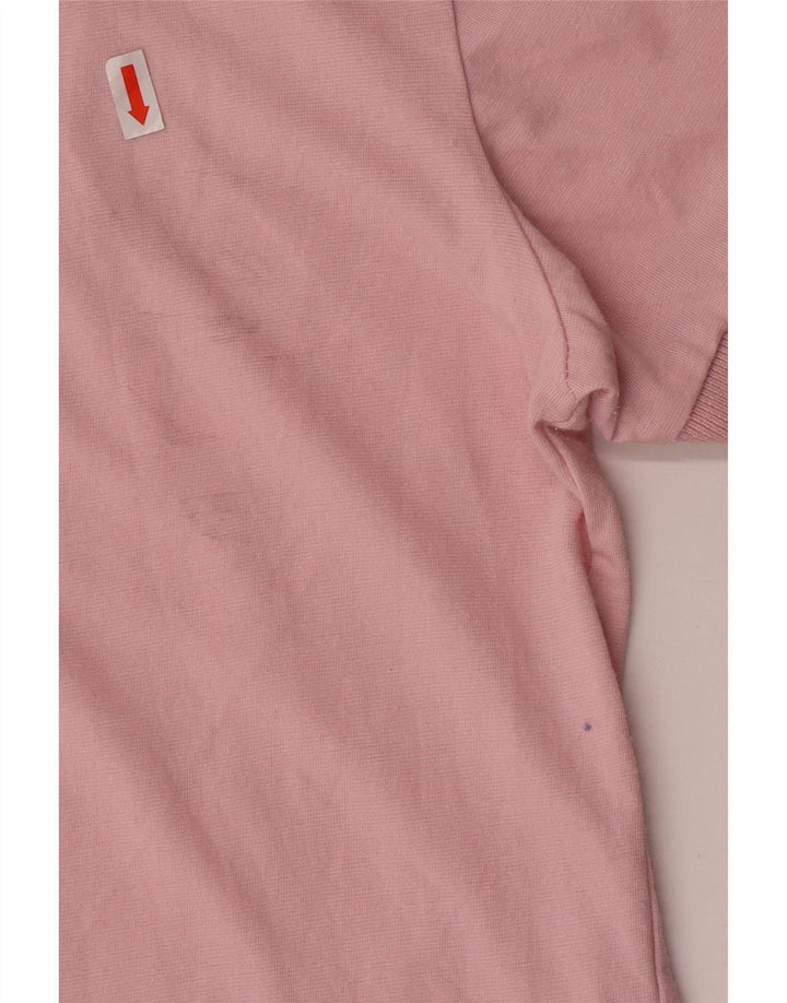 French Connection Herren-Poloshirt XL aus rosa Baumwolle