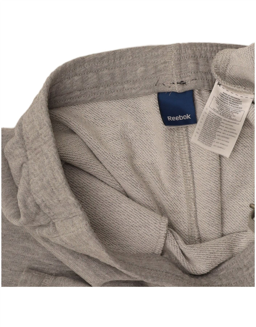 REEBOK Herren Sportshorts 2XL Grau Baumwolle