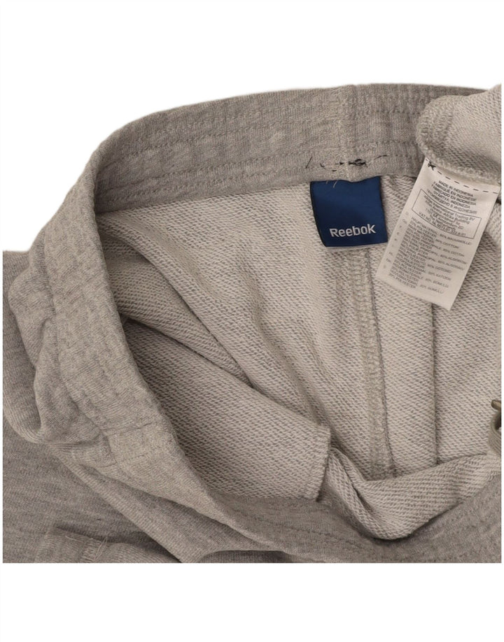 REEBOK Herren Sportshorts 2XL Grau Baumwolle