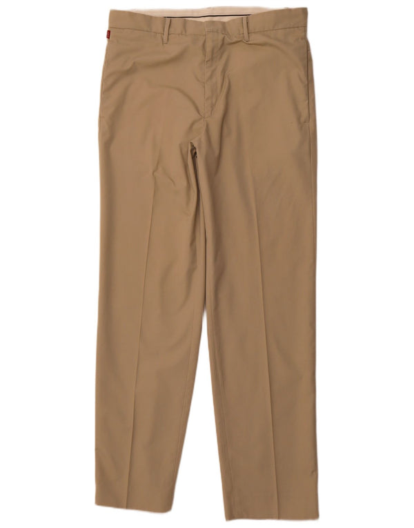 LEVI'S Herren gerade Chinohose W34 L34 Beige Polyester