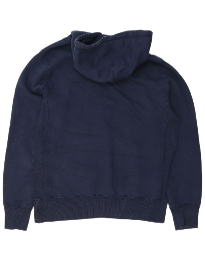 Nike Herren-Hoodie-Pullover aus Baumwolle in mittlerem Marineblau