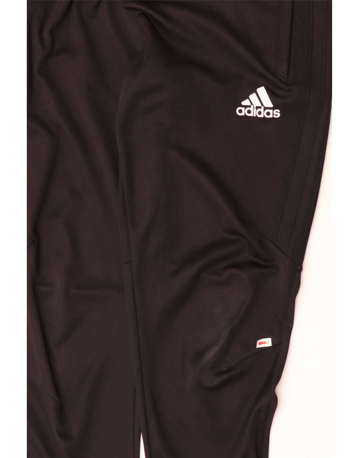 ADIDAS Herren Clima Proof Trainingshose, groß, aus schwarzem Polyester