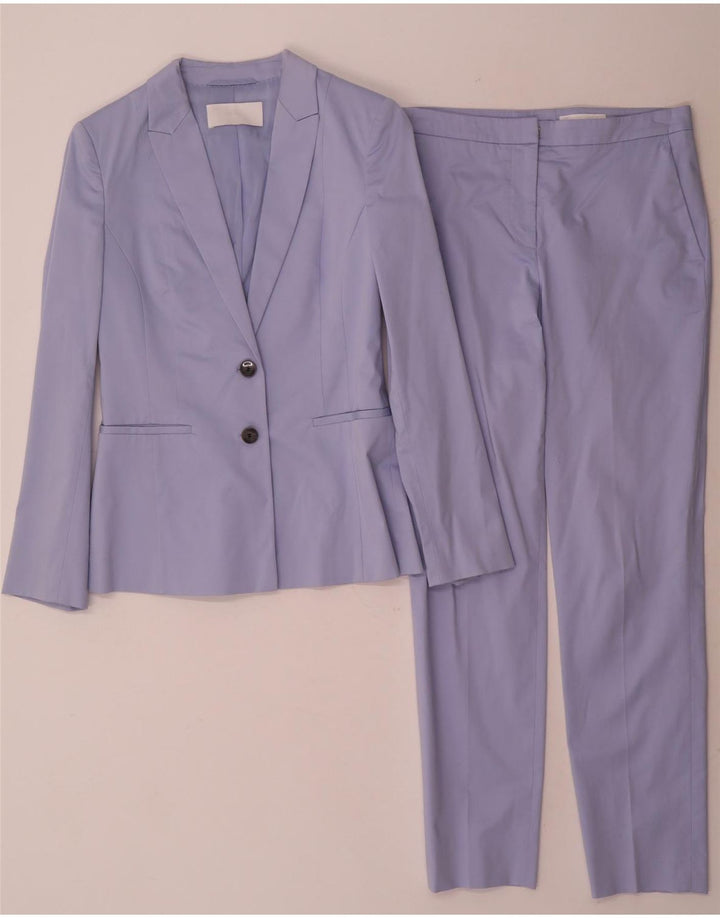 Hugo Boss Damen 2-Knopf-Anzug UK 12 Mittelviolett