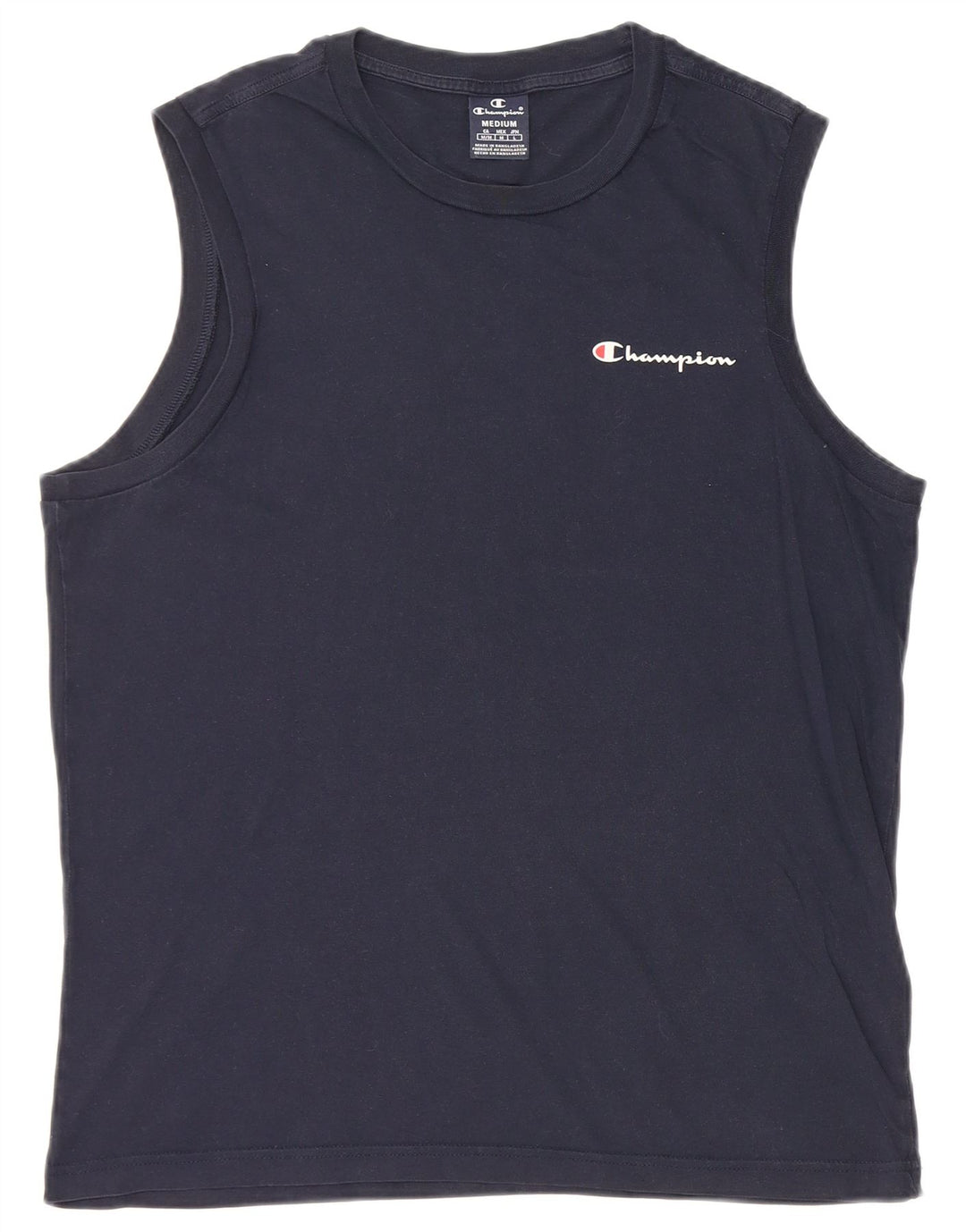 Champion Herren-Weste-Top aus Baumwolle in mittlerem Marineblau