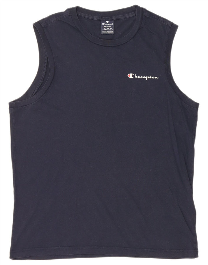 Champion Herren-Weste-Top aus Baumwolle in mittlerem Marineblau