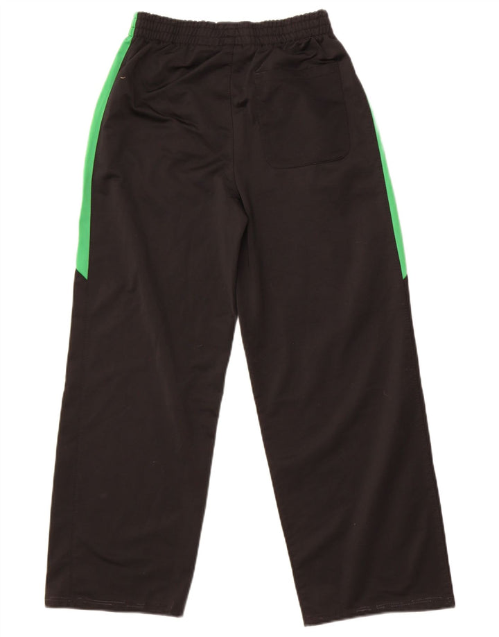 Puma Jungen-Trainingshose, 13–14 Jahre, schwarzes Colourblock-Polyester