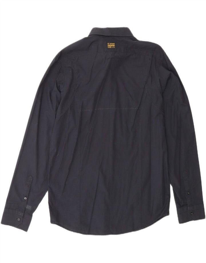 G-STAR Herren-Hemd, groß, marineblau, Baumwolle