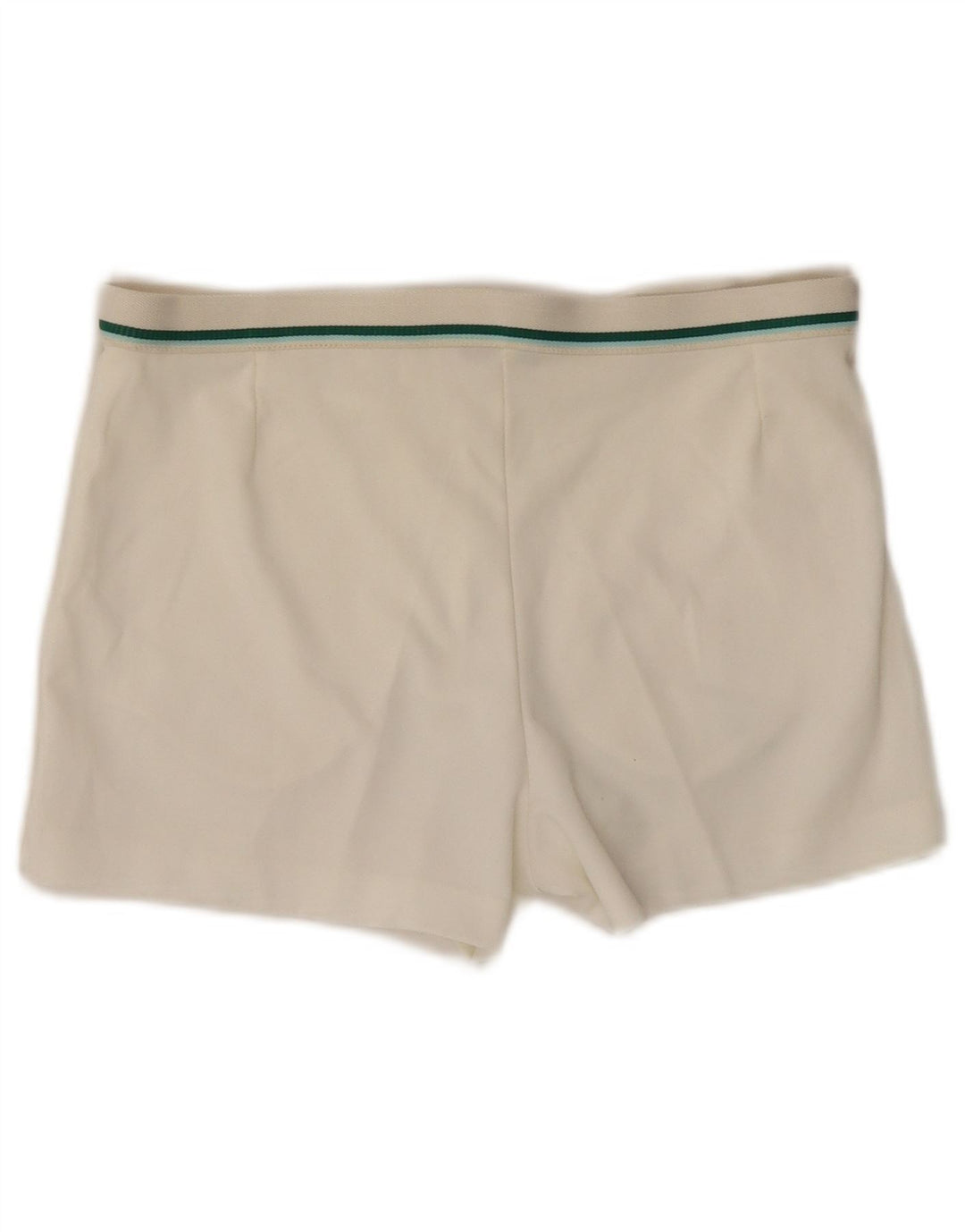 AUSTRALIAN L'ALPINA Damen Shorts IT 46 Large W33 Off White Synthetik