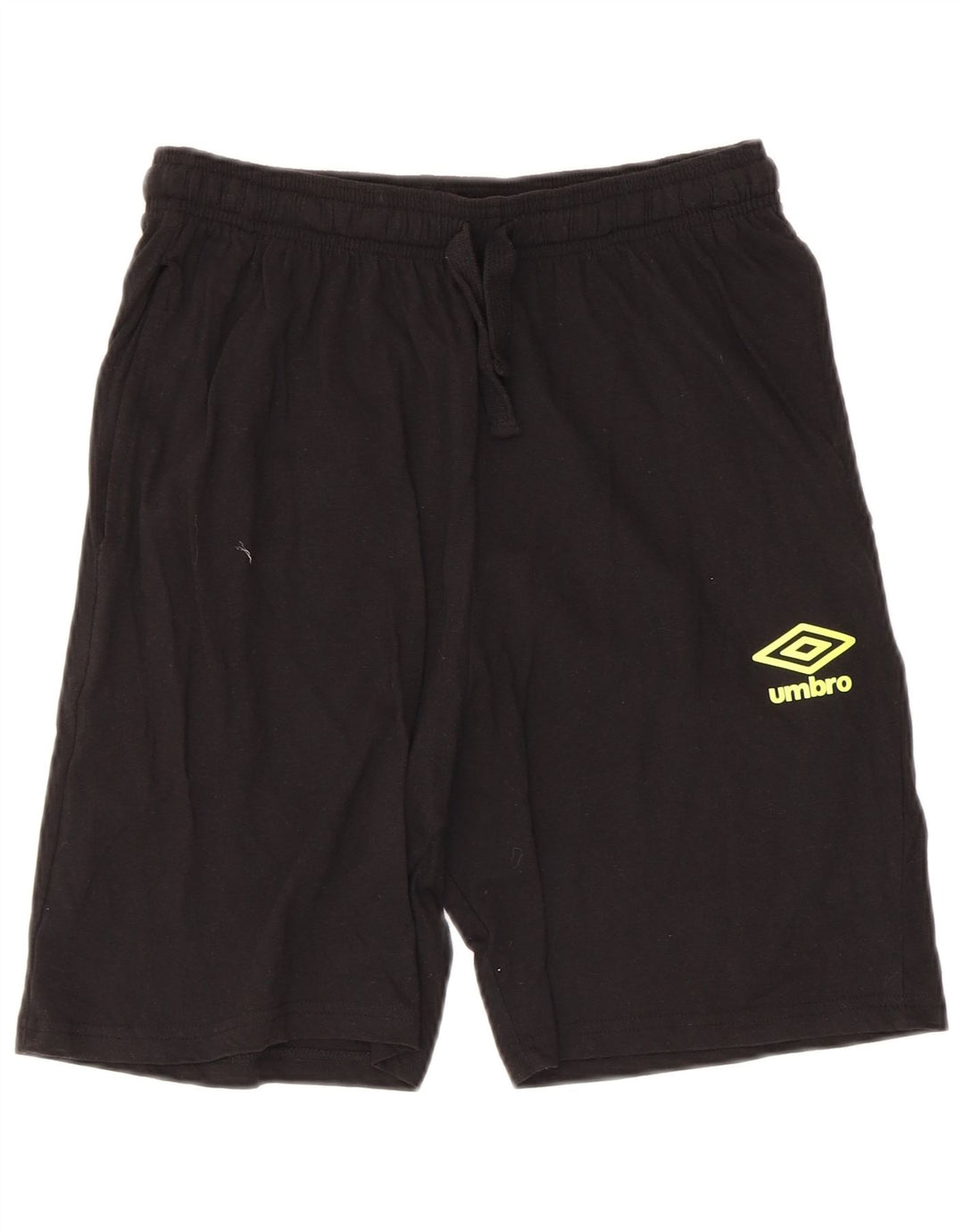 Umbro Herren Graphic Regular Sport Shorts Mittelschwarze Baumwolle