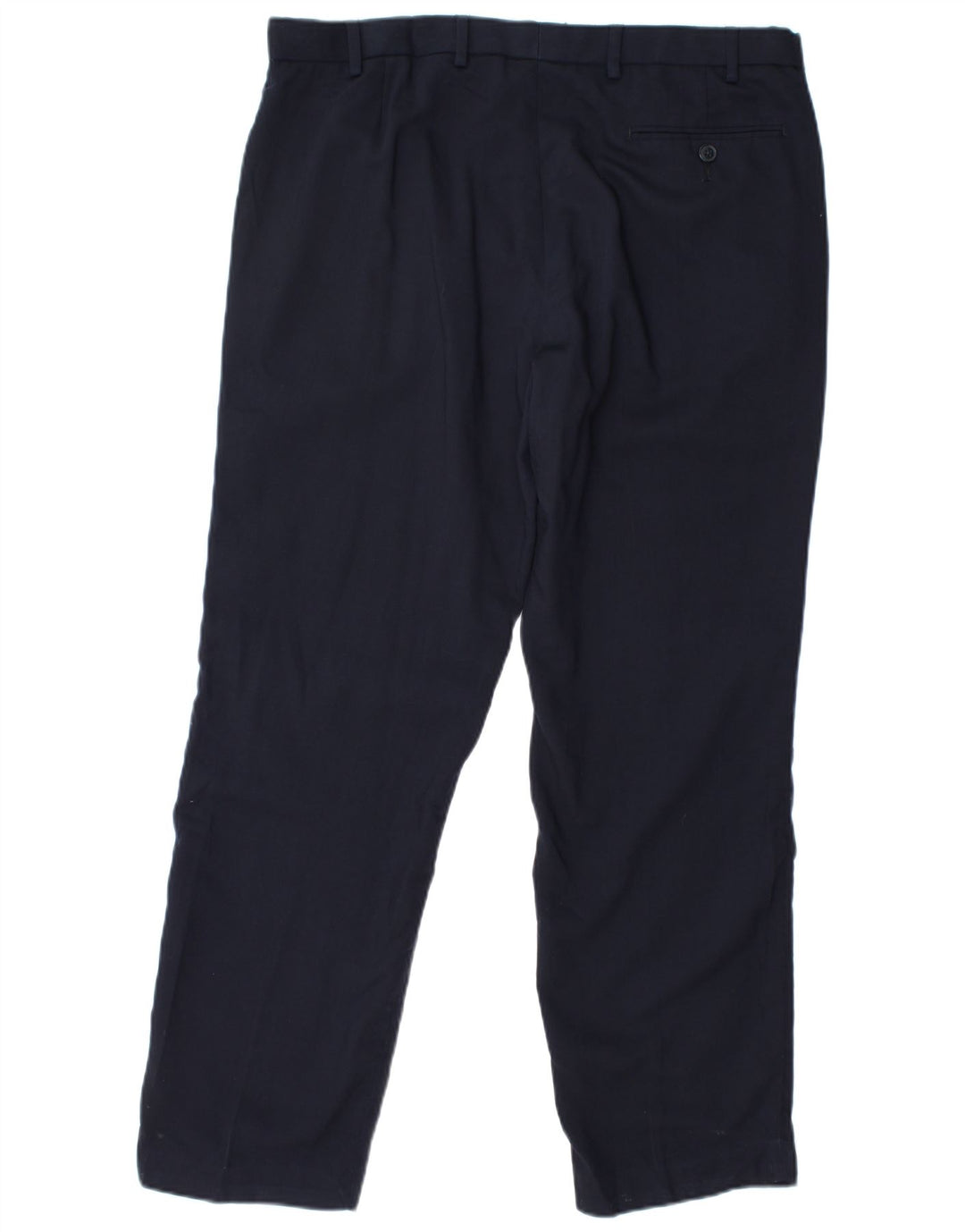 Marks & Spencer Herren-Chinohose mit normaler Passform, W36 L31, marineblaue Wolle