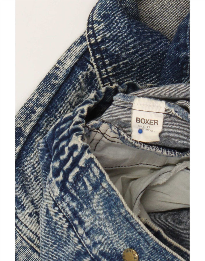 Boxer Herren Jeansjacke UK 36 Small Blaue Baumwolle