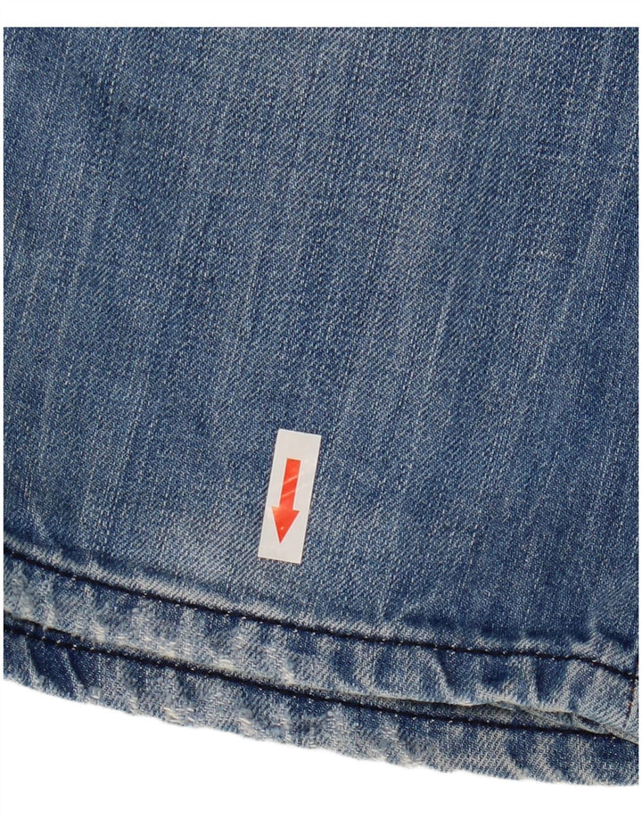 Diesel Herren Iakop Distressed Slim Jeans W33 L34 Blaue Baumwolle