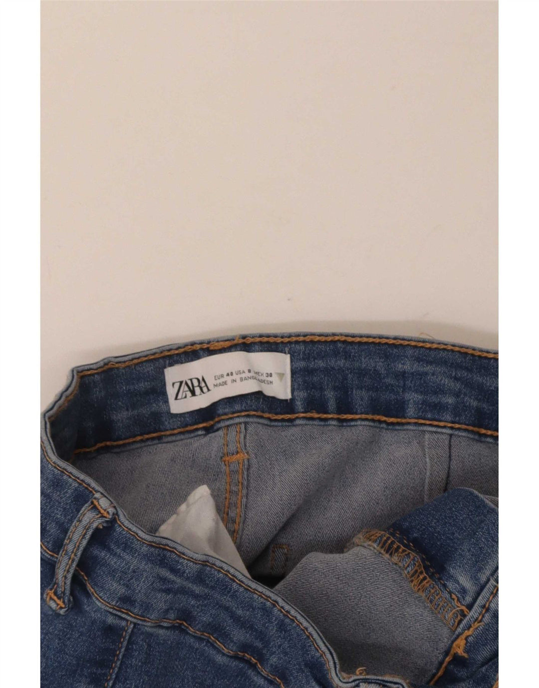 Zara Damen Skinny Jeans EU 40 Medium W30 L29 Blau