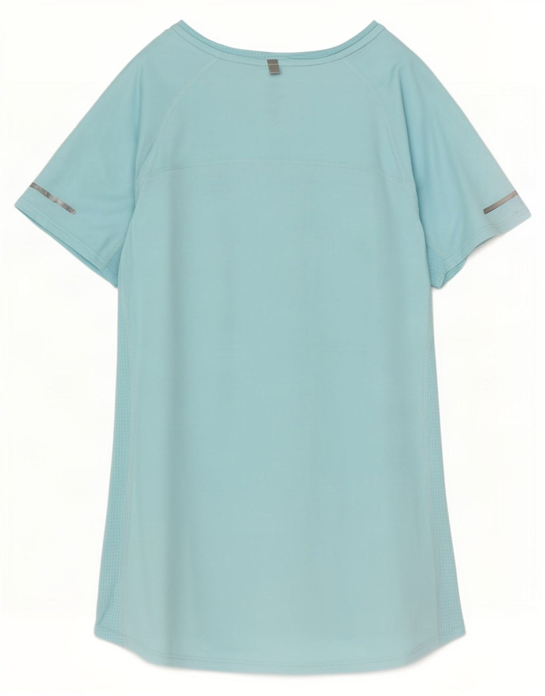 Nike Damen Dri Fit T-Shirt Top UK 10 Small Blau Polyester