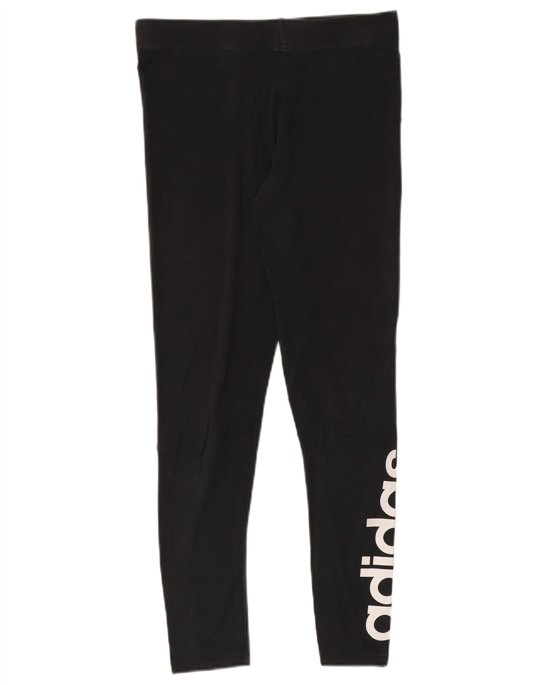 Adidas Damen Graphic Leggings UK 12 Mittelschwarze Baumwolle