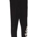 Adidas Damen Graphic Leggings UK 12 Mittelschwarze Baumwolle