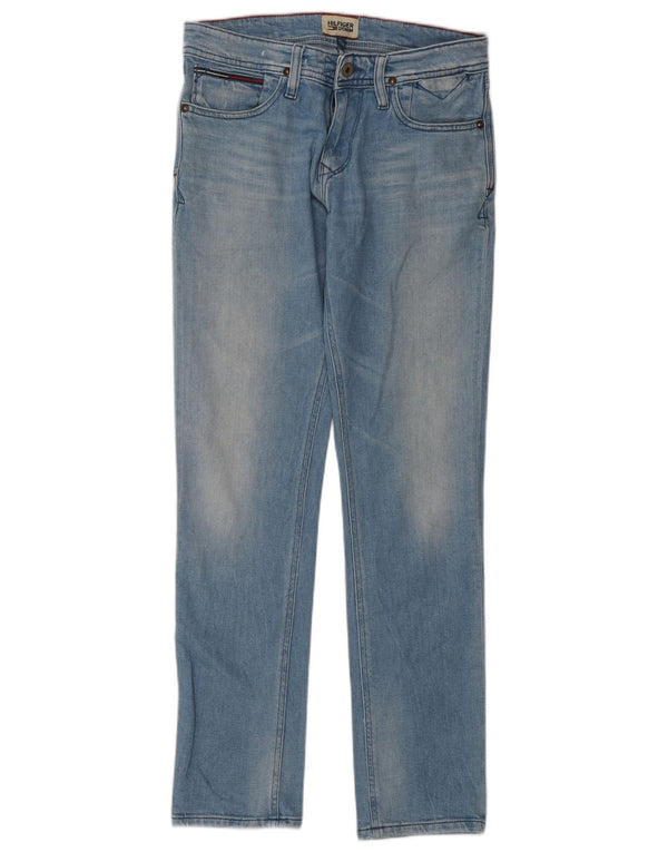 Tommy Hilfiger Damen Slim Jeans W29 L32 Blaue Baumwolle