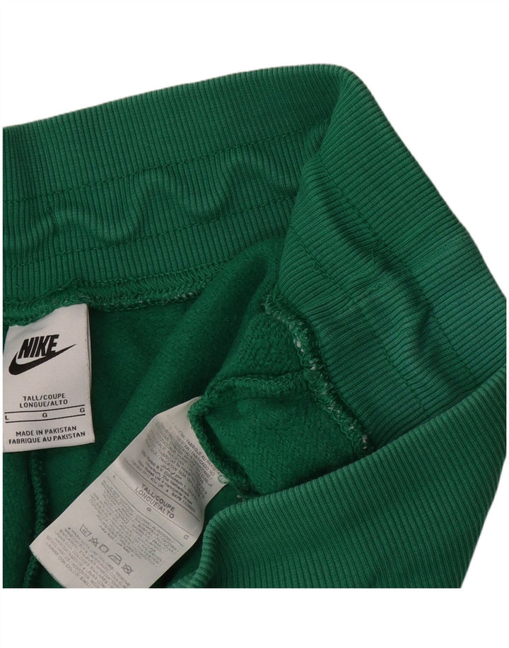 Nike Herren-Trainingshose, Jogginghose, Größe L, Grün, Baumwolle