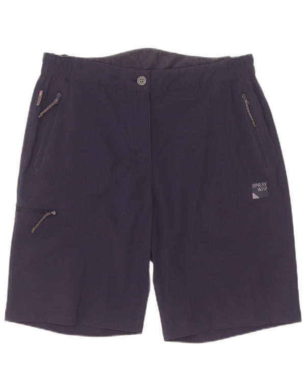 Sprayway Damen Cargoshorts UK 12 Medium W32 Marineblau Polyamid