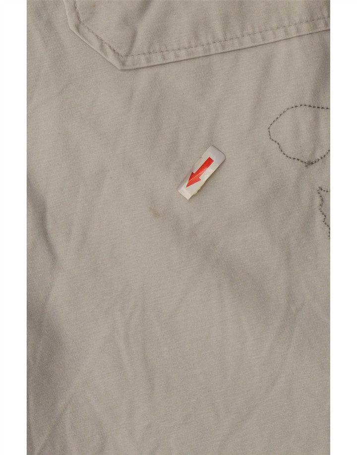 Rip Curl Herren Graphic Casual Shorts W34 Large Beige Baumwolle