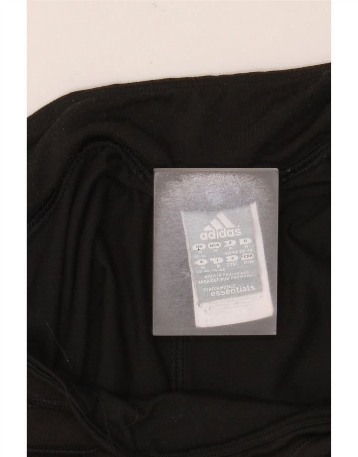 Adidas Damen Climalite Trainingshose UK 12/14 Mittelschwarzes Polyester