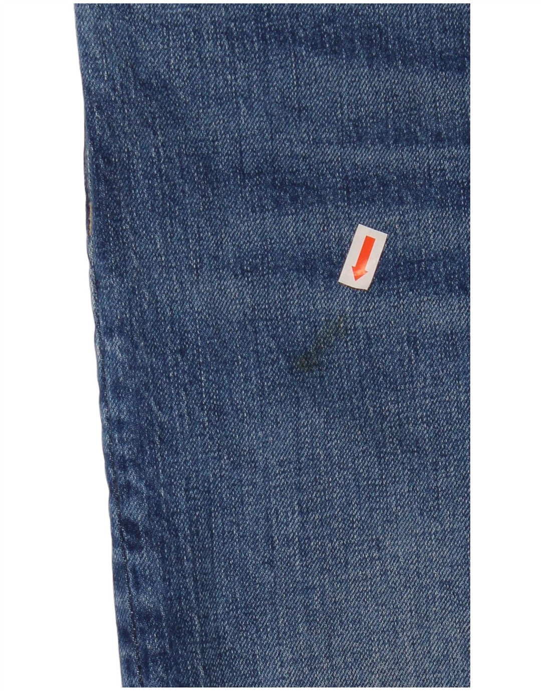 REPLAY Damen Distressed Slim Jeans W28 L30 Blaue Baumwolle