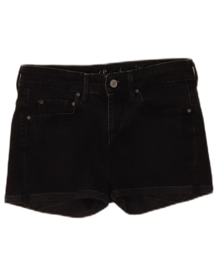 Levi's Damen Denim Hot Pants W28 Mittelschwarze Baumwolle