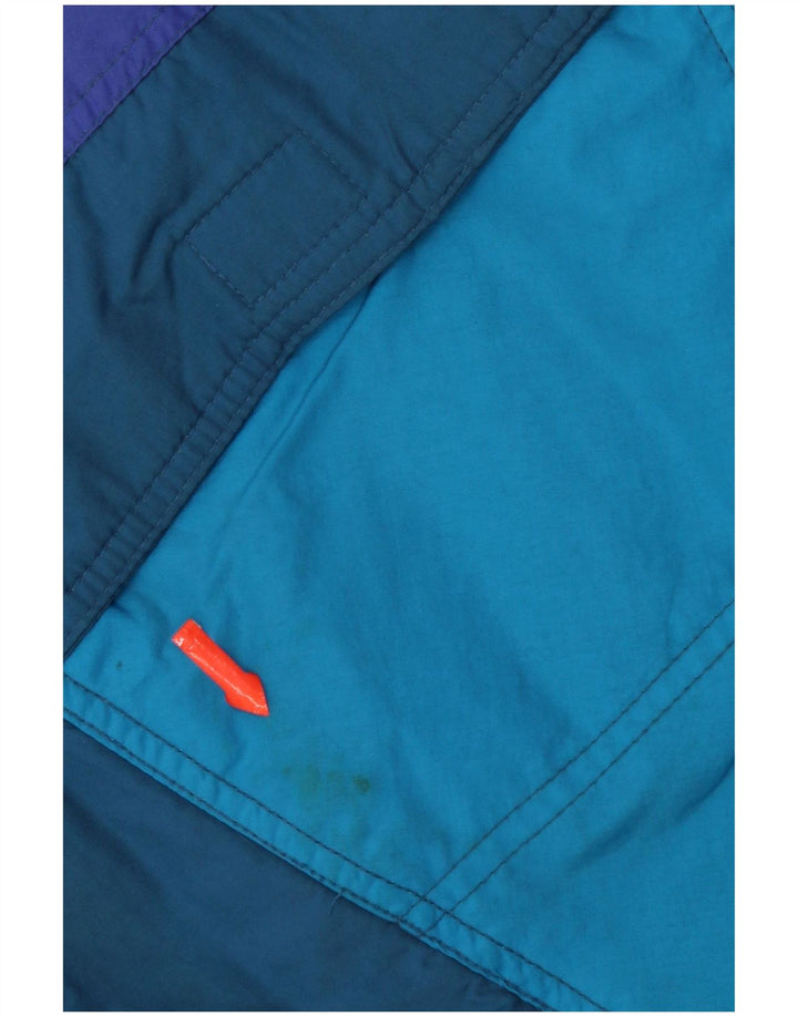 Brugi Herren-Skijacke mit Kapuze IT 56 3XL Mehrfarbiges Colourblock-Polyamid