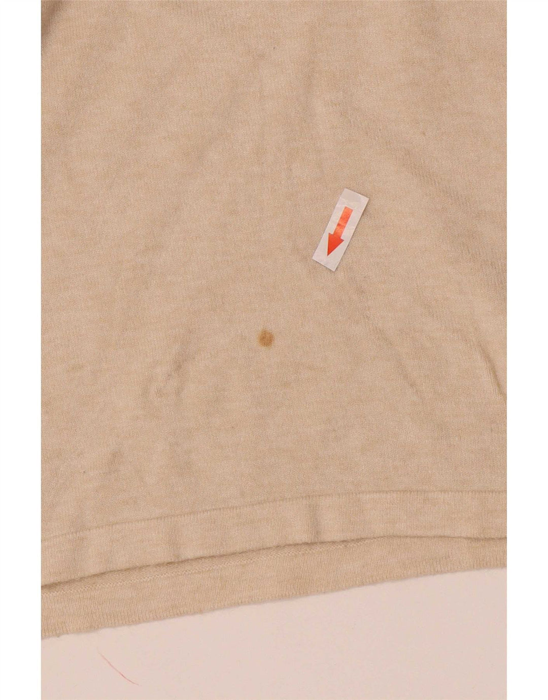 Zara Damen-Pullover mit Rundhalsausschnitt, Gr. 10, Größe S, gebrochenes Weiß