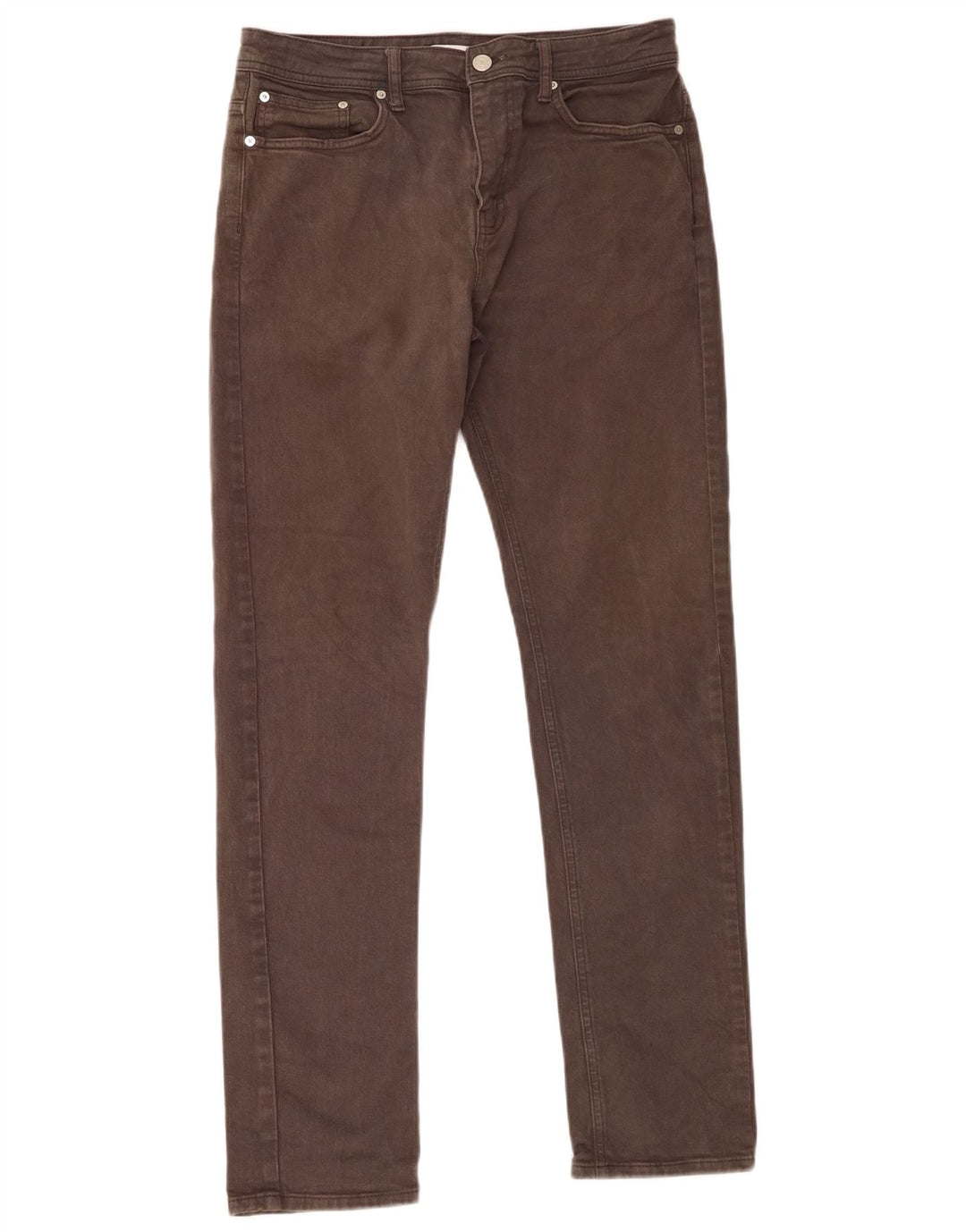 Reiss Herren Slim Jeans W32 L32 Graue Baumwolle