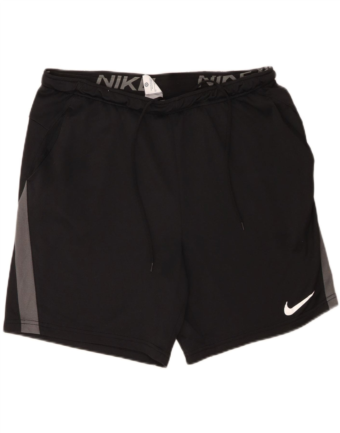 Nike Herren Dri Fit Sport Shorts XL Schwarz Colourblock Polyester