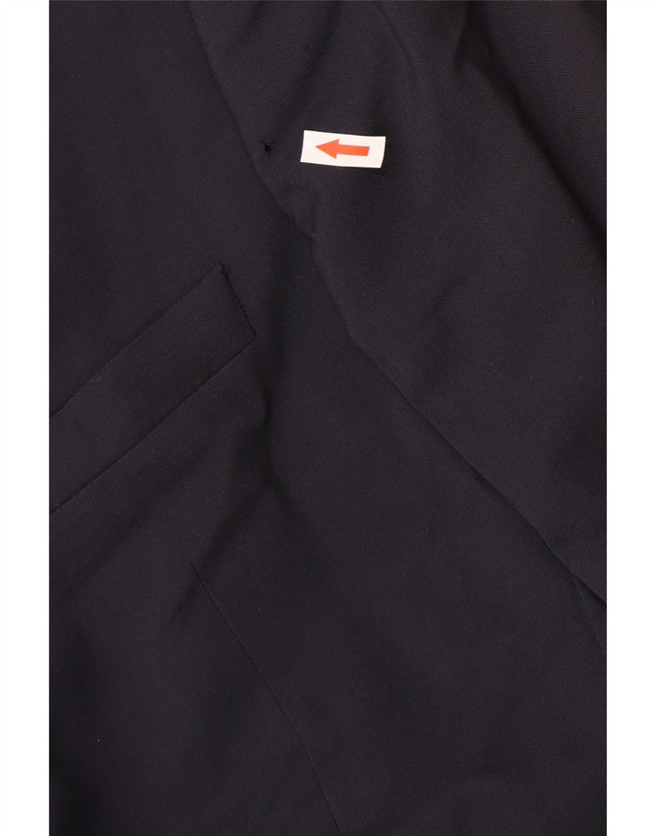Brooks Brothers Herren-Blazer mit 2 Knöpfen, UK 40, große marineblaue Wolle