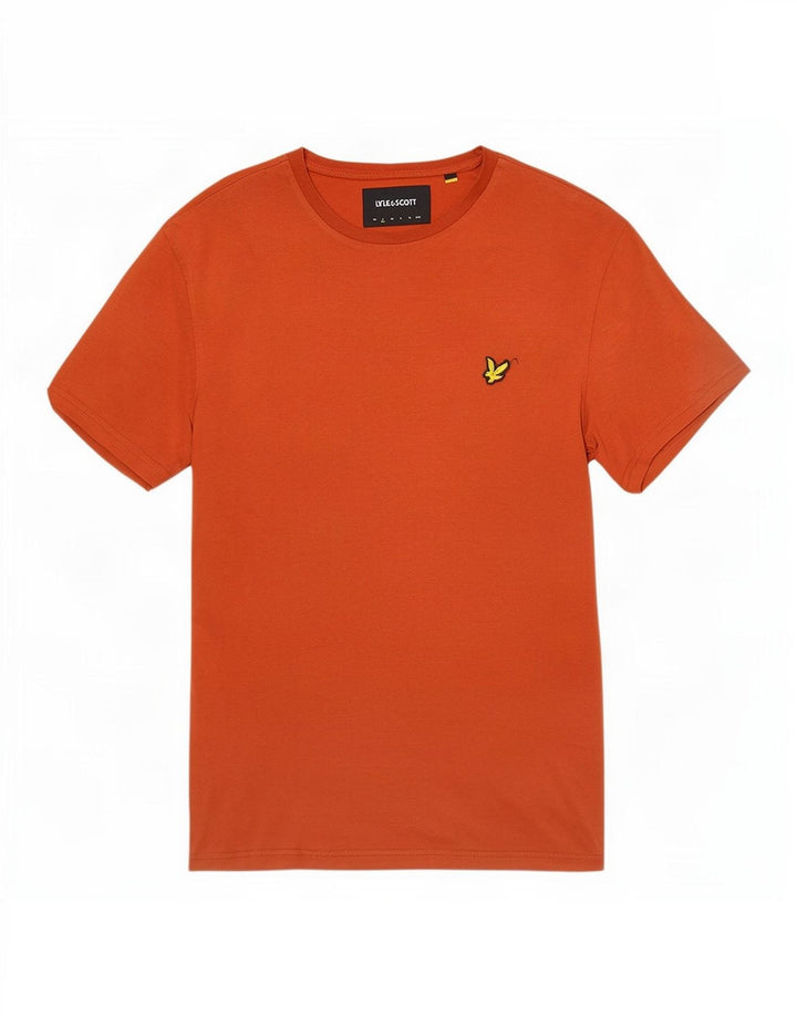 Lyle & Scott Herren T-Shirt Top Small Braun