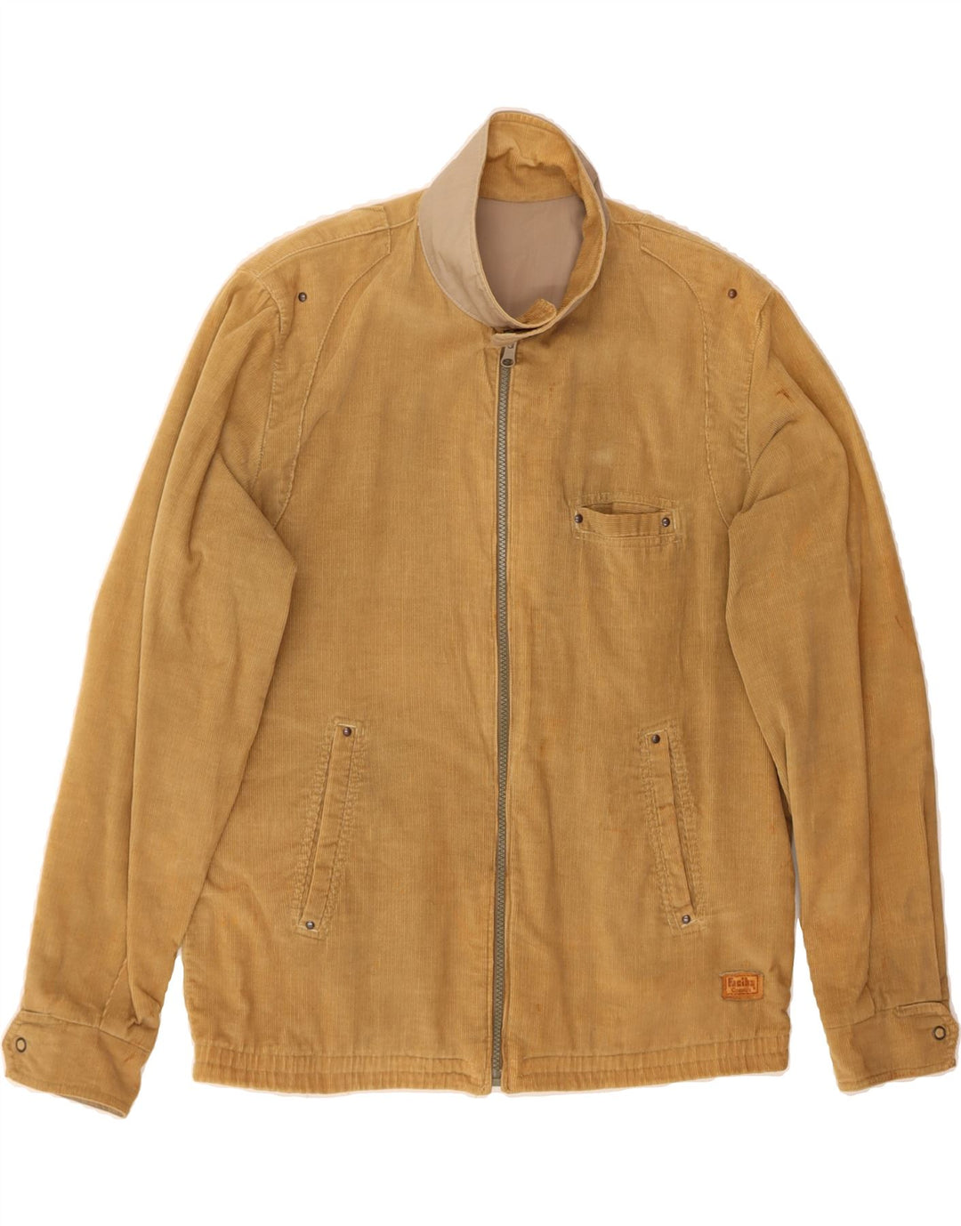 FACIBA Mens Reversible Jacket IT 46 Small Beige Cotton Vintage Faciba and Second-Hand Faciba from Messina Hembry 