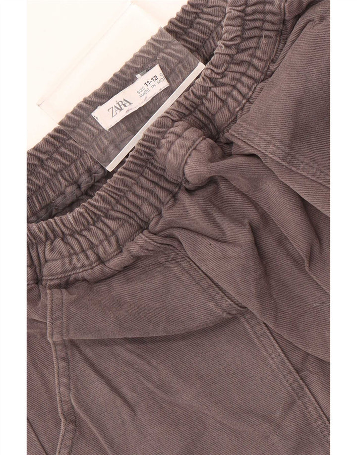 Zara Jungen Cargo-Trainingshose, Jogginghose, 11–12 Jahre, Grau