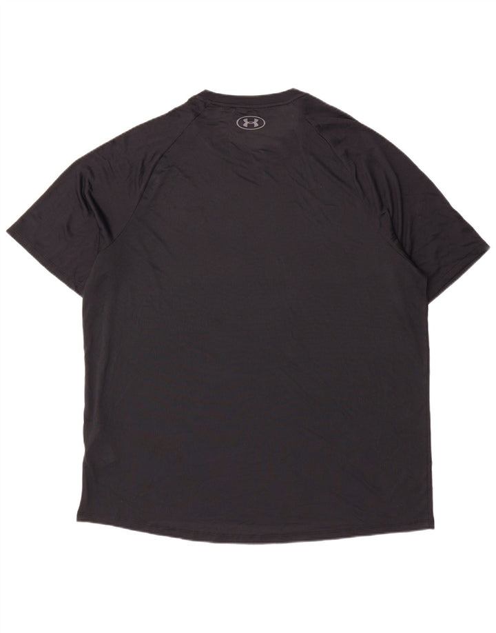 UNDER ARMOUR Herren T-Shirt Top XL Schwarz Polyester