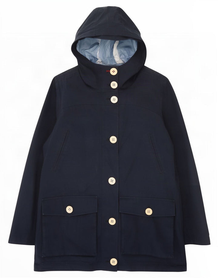 Canadiens Damen-Regenjacke mit Kapuze, Größe S, Marineblau, Polyester